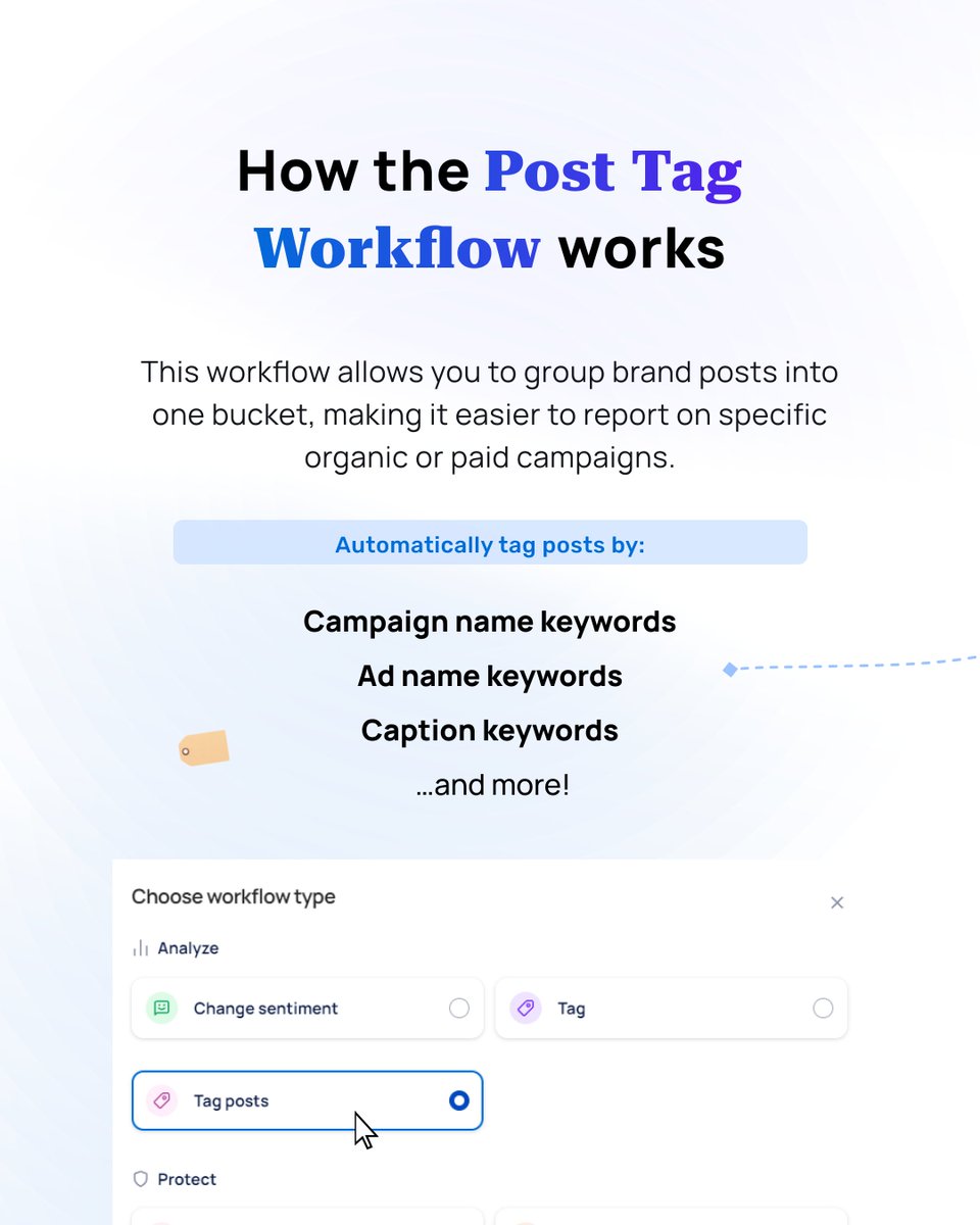 BrandBastion's tweet photo. Tired of manual campaign reporting? 📊

With our Post Tag Workflow, you can automatically group posts by keywords — like campaign names, captions, and ad names — and get effortless reports.
Want even deeper insights? 🔍✨ Meet Astra, your AI analyst. https://t.co/nqki5c0EQy
