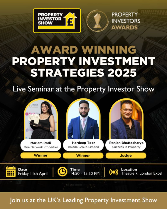 PropertyInvestorShow (@investor_show) on Twitter photo Panel members confirmed for Friday's Property Investors Awards session <a href="/ExceLLondon/">Excel London</a> on Friday 11th April ... but it will now take place in theatre 6 (not 7 as advertised.
Panel judge Ranjan Bhattacharya to host. Panel members confirmed for Friday's Property Investors Awards session <a href="/ExceLLondon/">Excel London</a> on Friday 11th April ... but it will now take place in theatre 6 (not 7 as advertised.
Panel judge Ranjan Bhattacharya to host.
