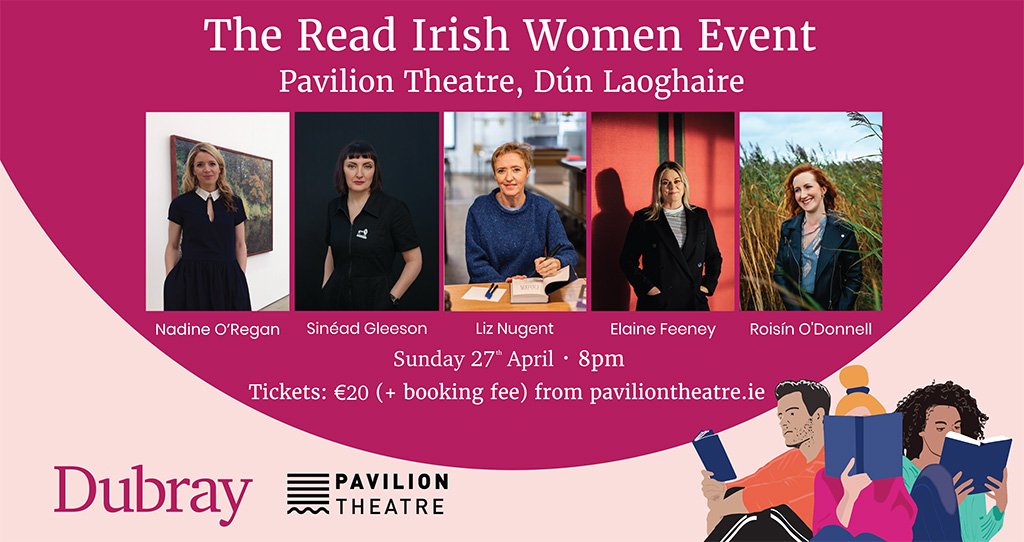Dubray (@dubraybooks) on Twitter photo Please join us for a very special event celebrating some outstanding authors! With host <a href="/NadineORegan/">Nadine O'Regan</a> and guest authors Sinéad Gleeson, Liz Nugent, Elaine Feeney and Roisín O'Donnell. It will be epic :) Book your ticket: bit.ly/42EeBaU
<a href="/PavilionTheatre/">Pavilion Theatre</a> Please join us for a very special event celebrating some outstanding authors! With host <a href="/NadineORegan/">Nadine O'Regan</a> and guest authors Sinéad Gleeson, Liz Nugent, Elaine Feeney and Roisín O'Donnell. It will be epic :) Book your ticket: bit.ly/42EeBaU
<a href="/PavilionTheatre/">Pavilion Theatre</a>