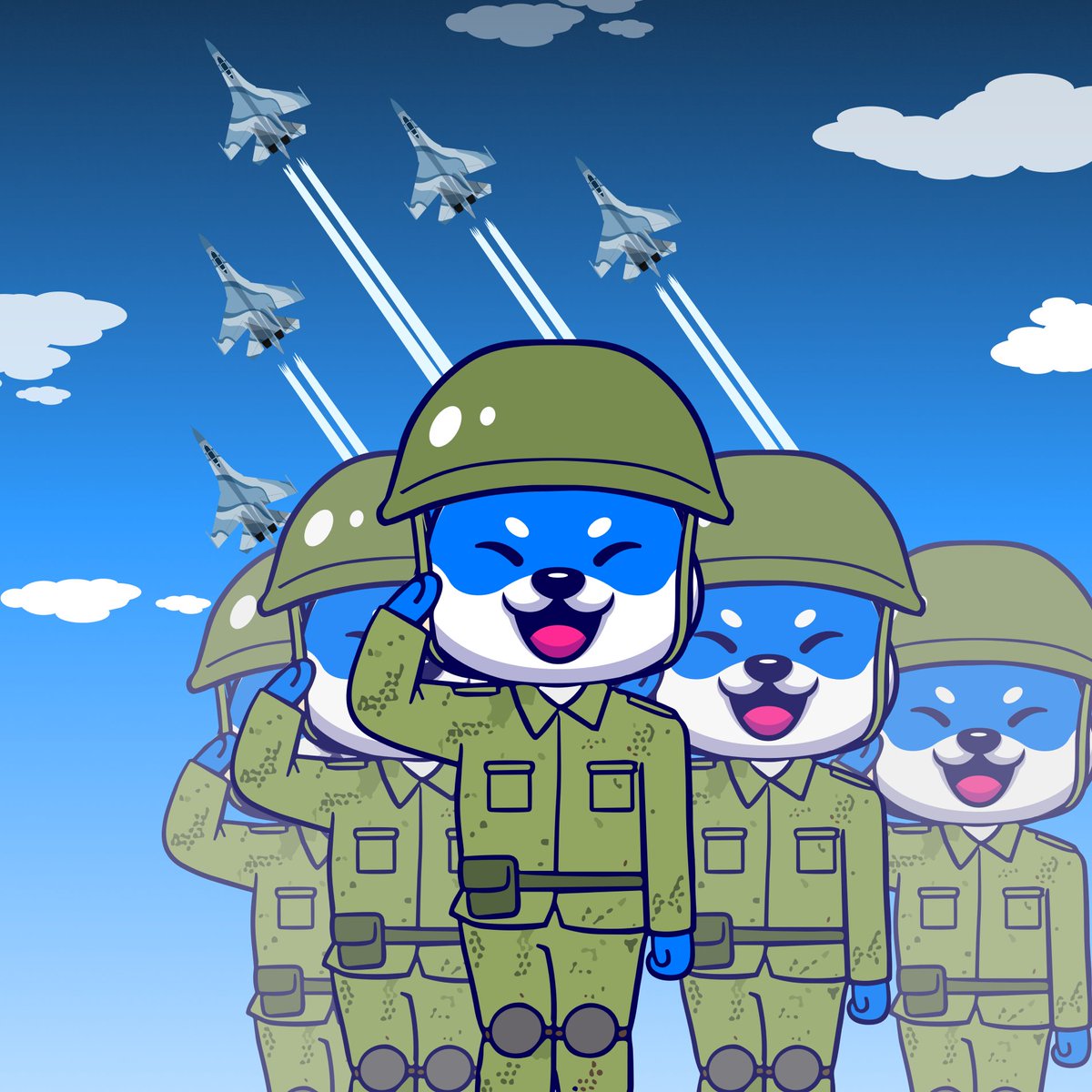 VitaInuCoin's tweet photo. NEVER UNDERESTIMATE $VINU ARMY! 🪖 https://t.co/LXgg6iABpo