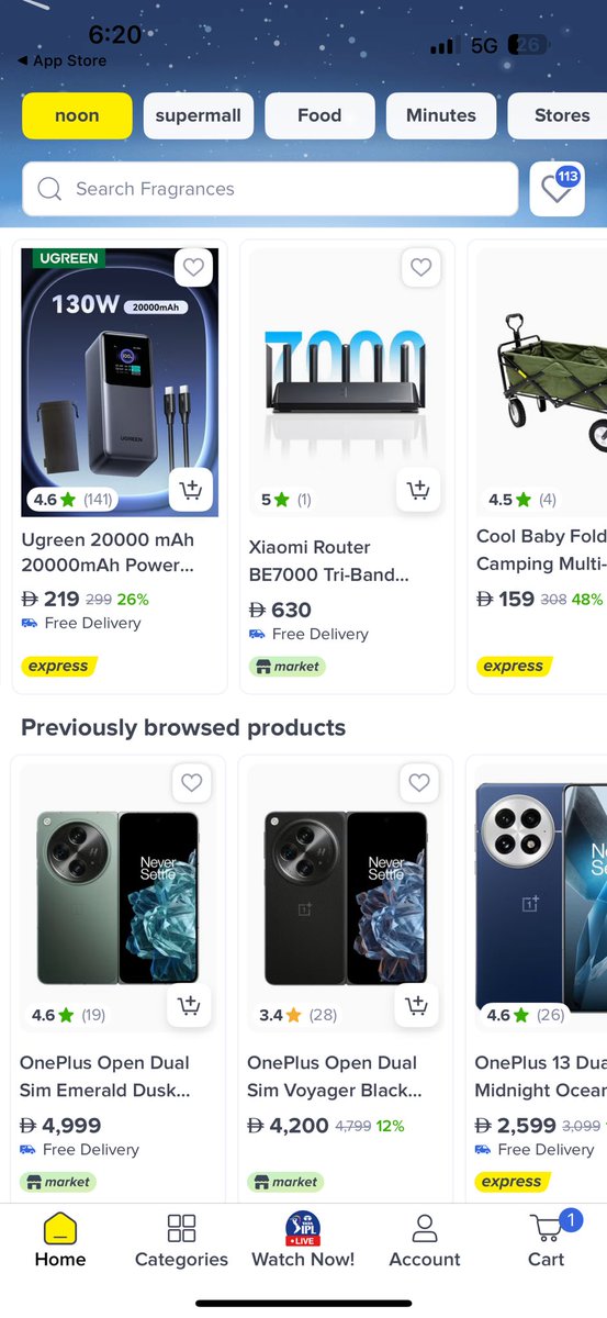 نون حسب ما اشوف أول تطبيق يستخدم رمز عملة الدرهم الاماراتي  بشكل كامل 👍

<a href="/noon/">نون</a> سباقين دائما 👏