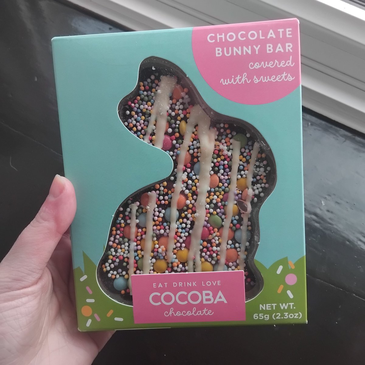 gigtripper86's tweet photo. I have a real sweet tooth and love chocolate at any time - but I love it even more when it's bunny shaped and free courtesy of @VodafoneUK #VeryMeRewards and @CocobaChocolate! https://t.co/dg2WJSfNmR