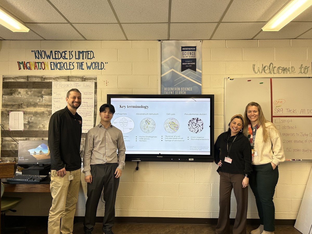 ossa_tatianna's tweet photo. Sebastian & Kylie always seem to impress me! Their research, passion for learning, & dedication to growing will grant them success in anything they sent their mind to😊 #APResearch #MineolaProud https://t.co/PN9OxyMAhY