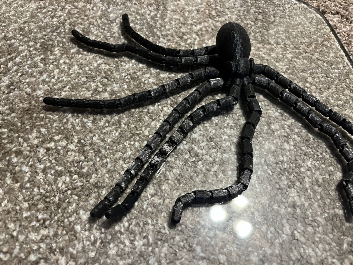 rfryar's tweet photo. @anycubic3dprint #Anycubic #AnycubicShare #KobraS1Combo Quick squid, printed fast. https://t.co/XV6DiWn8ZI