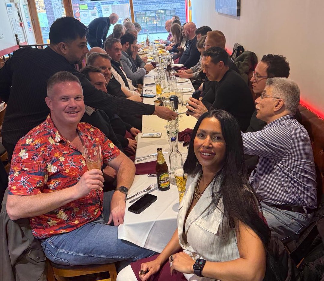 Happy #IoTDay! There’s no curry like a #BrickLane curry to celebrate 🤓 Thanks to our friends at Transforma Insights 🙌👌 Great to break a naan with our mates at Vodafone, AWS, Telit &amp; Aeris!