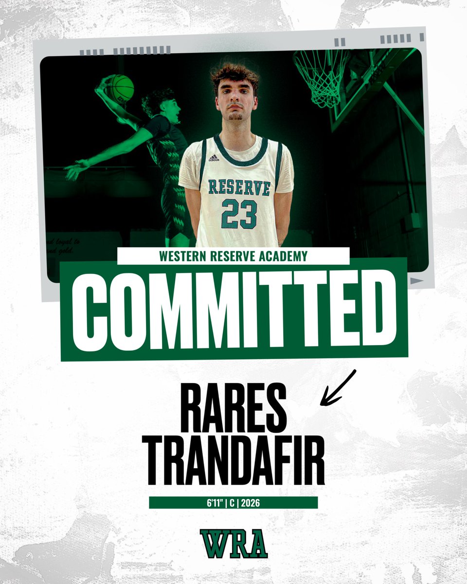 rares trandafir (@rarestrandafirr) on Twitter photo Blessed to announce that I will be transferring to Western Reserve Academy for my senior year! <a href="/WRA_Hoops/">Western Reserve Academy Basketball</a> Blessed to announce that I will be transferring to Western Reserve Academy for my senior year! <a href="/WRA_Hoops/">Western Reserve Academy Basketball</a>