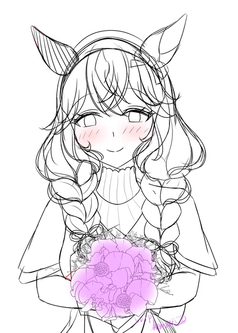 ブーケちゃんwip 