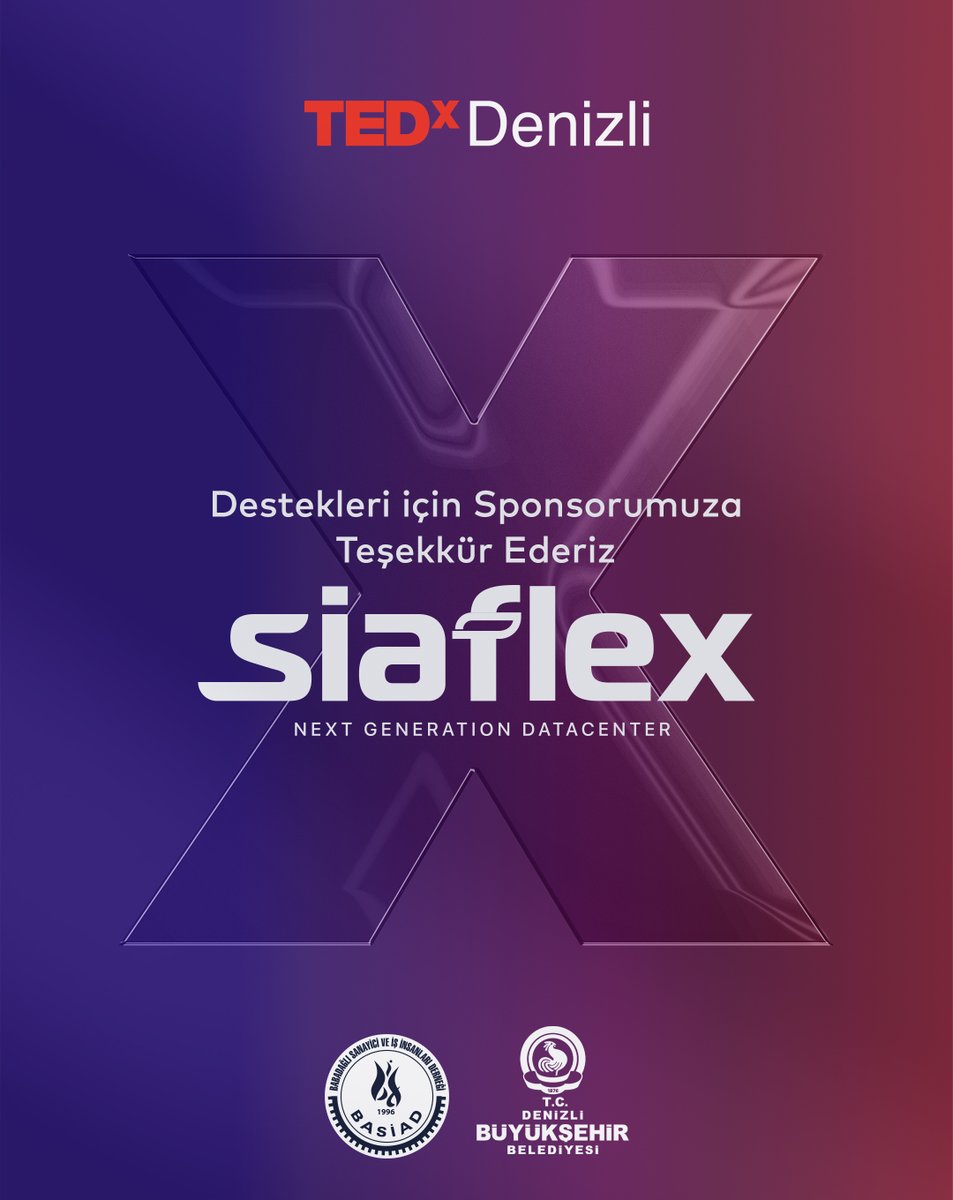 tedxdenizli's tweet photo. Destekleri için sponsorumuza teşekkür ederiz.

#tedxdenizli https://t.co/5WgT0NmjUY