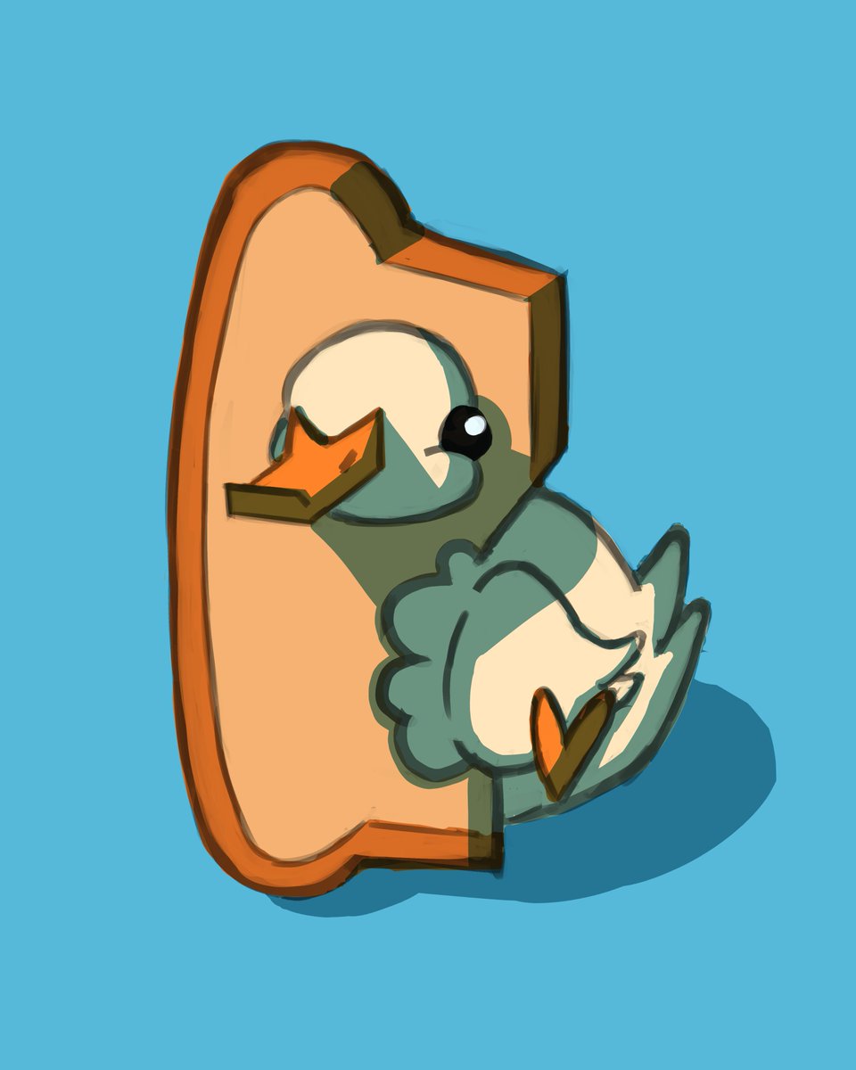 Sushipuggo's tweet photo. Duck https://t.co/EjNuLXB75k