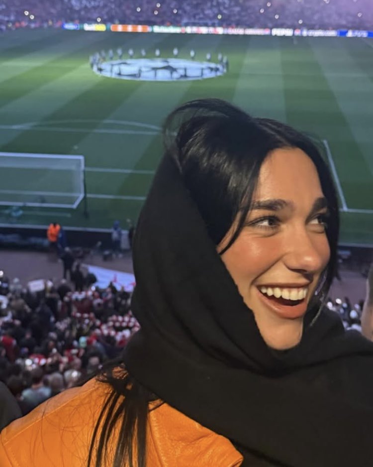 dua lipa roots for arsenal, that’s my girl