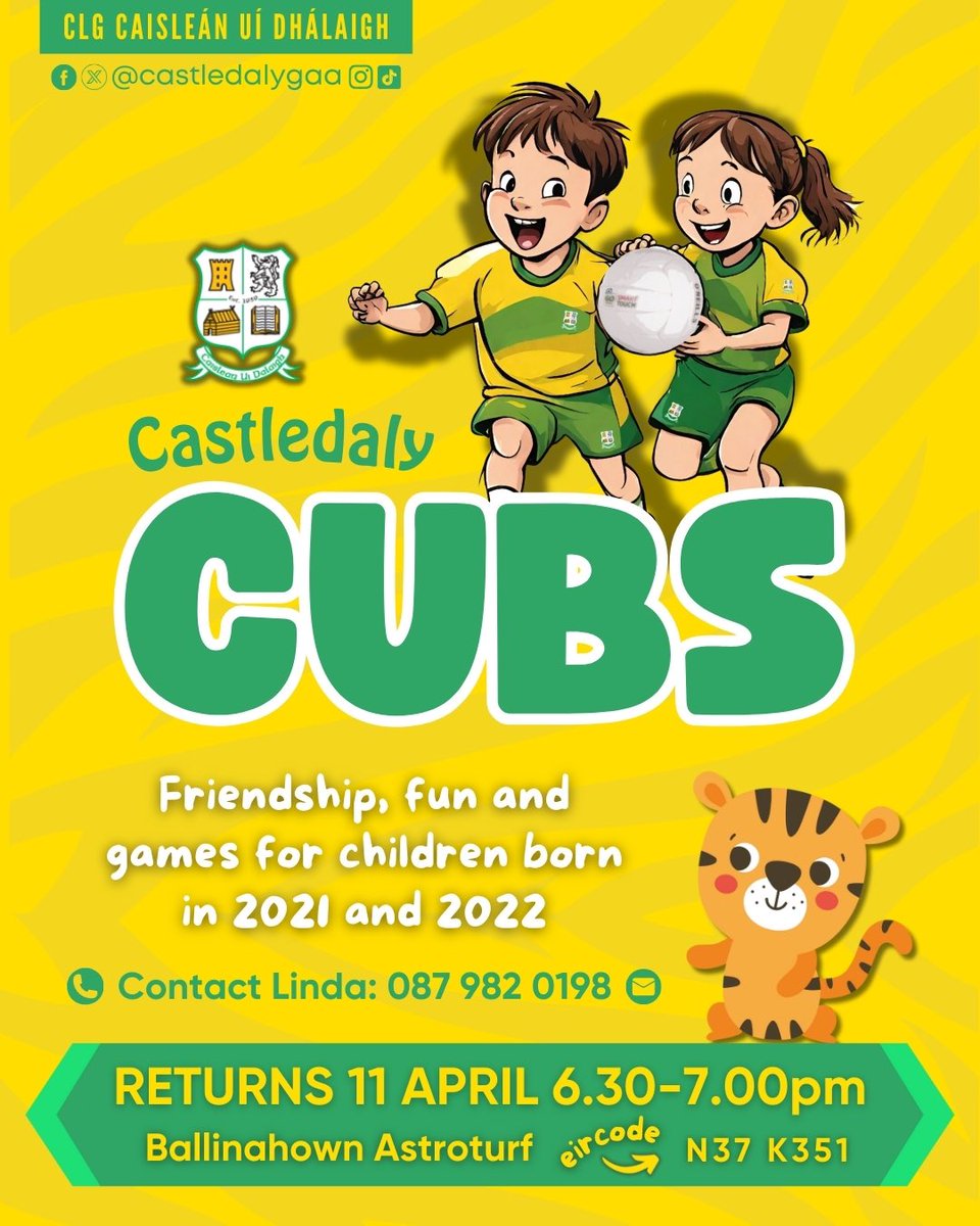 Castledaly GAA tweet media