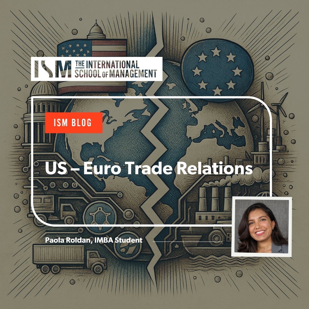 ismedu's tweet photo. 🇺🇸🇪🇺 Trade tensions are heating up. IMBA student Paola Roldan shares her latest blog on the US–EU tariff conflict and its impact on global markets.

Read her unique transatlantic perspective → https://t.co/FVUWCBugSZ

#TradeWar #USEU #GlobalBusiness #ISM https://t.co/9F3NJO4t6M
