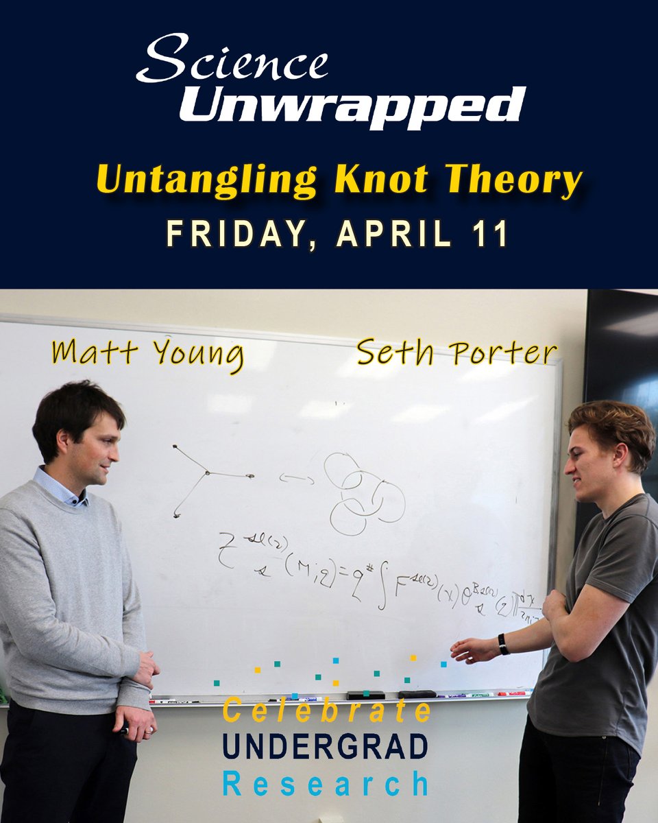 THIS FRIDAY, APRIL 11: The USU Student Chapter of SACNAS has something EXTRA FUN planned! Be sure to stop by the SACNAS booth in the ESLC Atrium, following the Science Unwrapped talk at 7 pm in ESLC 130, to enter a giveaway! usu.edu/today/story/us…