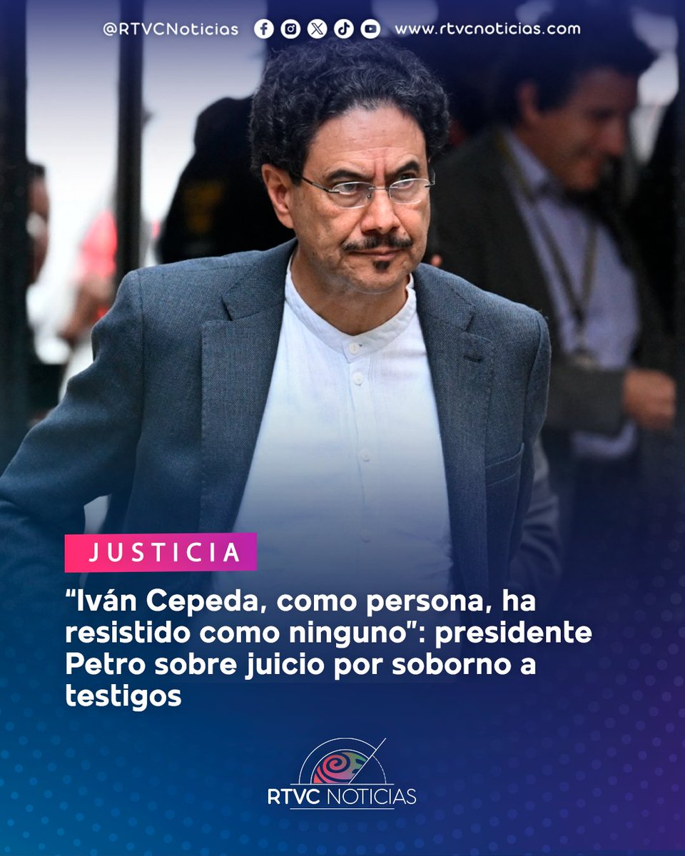 🗣️ El presidente Petro calificó como “terco de la paz” al senador Iván Cepeda en medio de declaraciones de testigos en el juicio por soborno al expresidente Uribe Vélez. 
Sigue todos los detalles aquí. ⬇️
lc.cx/znnAR7