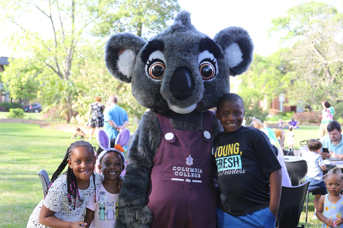 Columbia College, SC (@columbiakoala) on Twitter photo Did you hear? 📣 The Annual Alumni Easter Egg Hunt is Wednesday, April 16, 2025, at 5 PM! Bring the special children in your life to campus, and don't forget your baskets! 🐰
RSVP today to CCAlum@ColumbiaSC.edu! Did you hear? 📣 The Annual Alumni Easter Egg Hunt is Wednesday, April 16, 2025, at 5 PM! Bring the special children in your life to campus, and don't forget your baskets! 🐰
RSVP today to CCAlum@ColumbiaSC.edu!