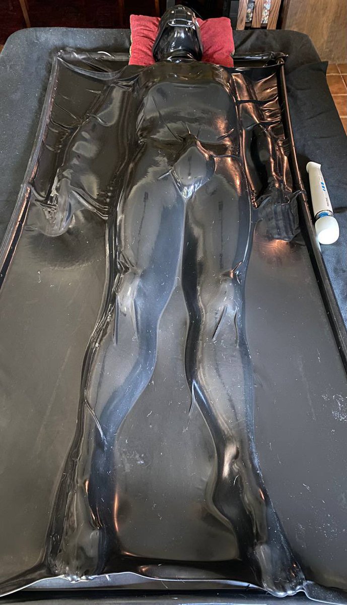 sub_in_Texas's tweet photo. Always enjoy the feeling of a restrictive situation. It is a rush being unable to move and having sight, sound, etc restricted so you dont know what will happen knowing you are unable to do anything about it anyway :)
#latex #vacbed #tight #bondage https://t.co/JiTQZ8BLtr