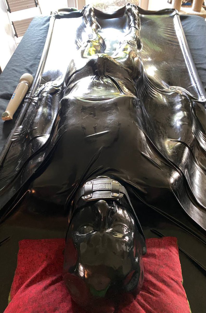 sub_in_Texas's tweet photo. Always enjoy the feeling of a restrictive situation. It is a rush being unable to move and having sight, sound, etc restricted so you dont know what will happen knowing you are unable to do anything about it anyway :)
#latex #vacbed #tight #bondage https://t.co/JiTQZ8BLtr