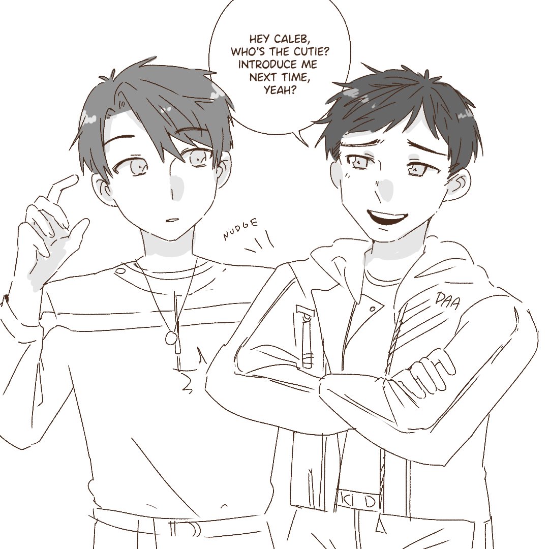 EmirichuYT's tweet photo. whipped this up to fulfill my need for more gideon caleb college days content 
1/2 https://t.co/Tgsypi3m0J