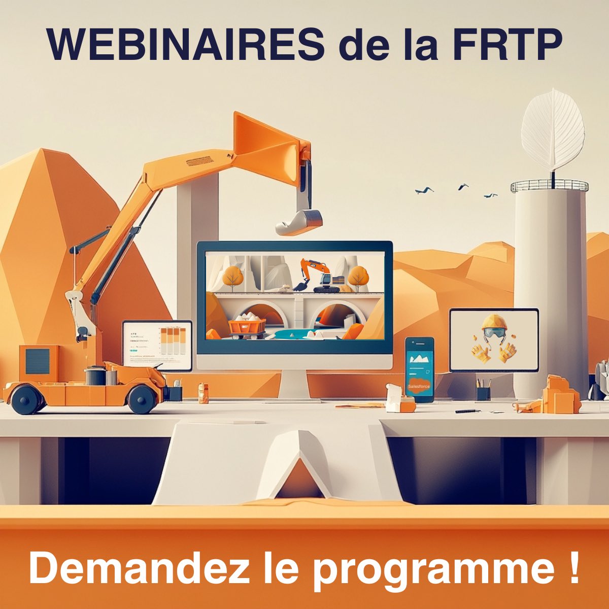👋📆 Les webinaires de la <a href="/FRTP_AuRA/">FRTP Auvergne-Rhône-Alpes</a> !

🔎 La FRTP Auvergne-Rhône-Alpes propose un programme de webinaires dédiés à la santé-sécurité et à la transition écologique, répartis sur l’année.
😉 Facile à retenir : ils interviennent tous les 2e mardis de chaque mois (sauf exception) !