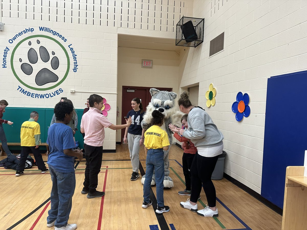 Our NLW ACE “Spring Fling” is well underway! Thank you to our amazing ACE Team for organizing this incredible event for our <a href="/wrdsb/">Waterloo Region DSB</a> ACE classes! Our mascot “Shadow” was very popular!
