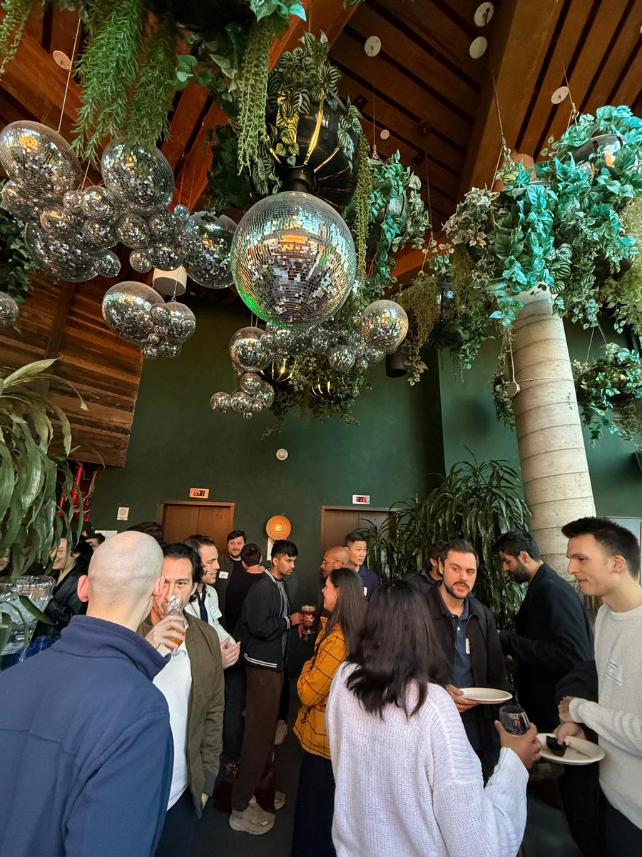 DanielChesley's tweet photo. Last week I hosted another https://t.co/796ykAPSSf event and it was a blast!

People joined from companies like @AnthropicAI , @PalantirTech, @tryramp, @datadoghq,  @DecagonAI, and many more. 

So far, community members have already:
🤝 Met their cofounders (both technical & sales-driven) 
📈 Signed design partners & closed multi-year contracts with customers 
💰 Raised pre-seed & seed rounds from top VCs & angels

https://t.co/vho6gcSmhE is just getting started and we’re planning events like MCP hackathons, technical founder AMAs, exited founders dinners, and more. Reach out to me if you'd like to collaborate / join our events 

Remember to sign up at https://t.co/796ykAPSSf to meet your cofounder and stay in the loop!