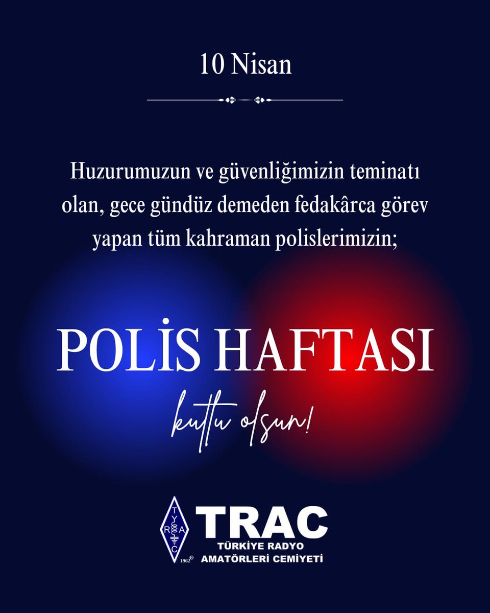 Milletimizin canını, malını ve vatanın bölünmez bütünlüğünü canı pahasına koruyan Türk Polis Teşkilatı‘mızın kuruluşunun 180.yılı ve Polis Haftası kutlu olsun. Bu kutsal görevi uğruna Şehit olan vatan evlatlarını rahmet ve minnetle yad ediyoruz…

#TürkPolisTeşkilatı180Yaşında