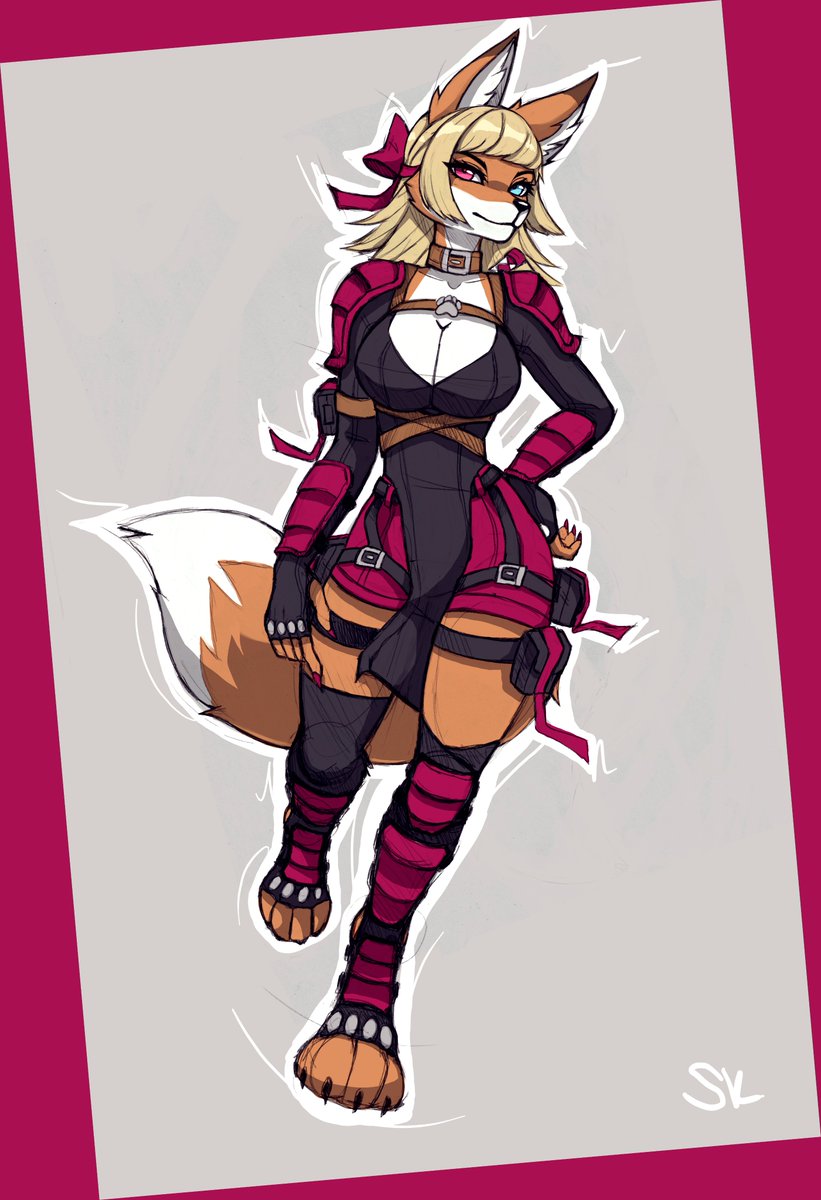 Akai Hime ninja outfit design
#WildAssaultFanartChallenge 
<a href="/WildAssaultGame/">Wild Assault Official</a>