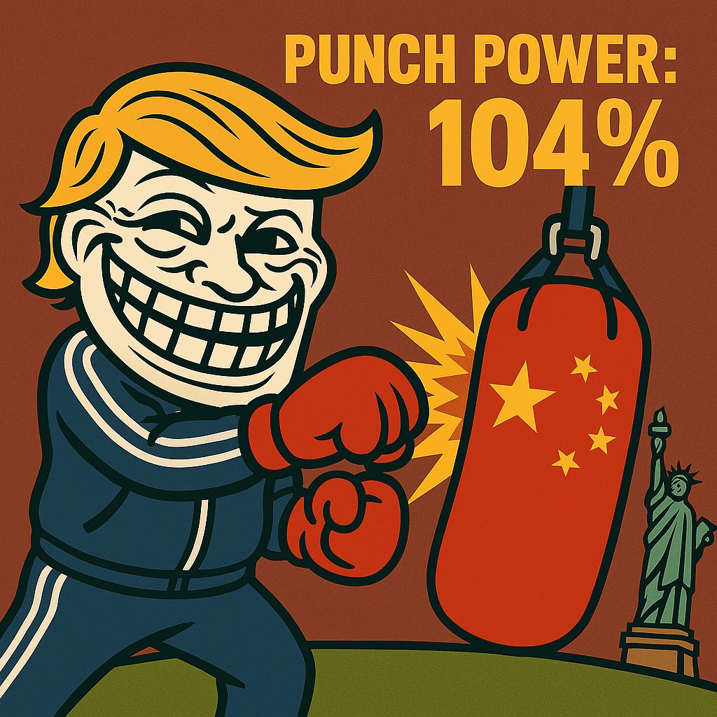 Trumptroll_meme's tweet photo. 🥊 I can hit harder!
Just warming up for now...
🔥 Training in progress.
#TrumpTroll doesn’t play — it hits.
#memecoin #crypto #TrumpTariffs https://t.co/w17F1Sr8zR