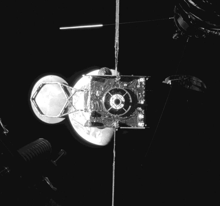 NGCNews's tweet photo. Our Mission Extension Vehicle (MEV) has successfully undocked from @INTELSAT’s IS-901 satellite, marking the first-ever successful undocking between two commercial satellites in GEO. Learn more: https://t.co/lS2tBn98CV https://t.co/wsuUu7V2WG