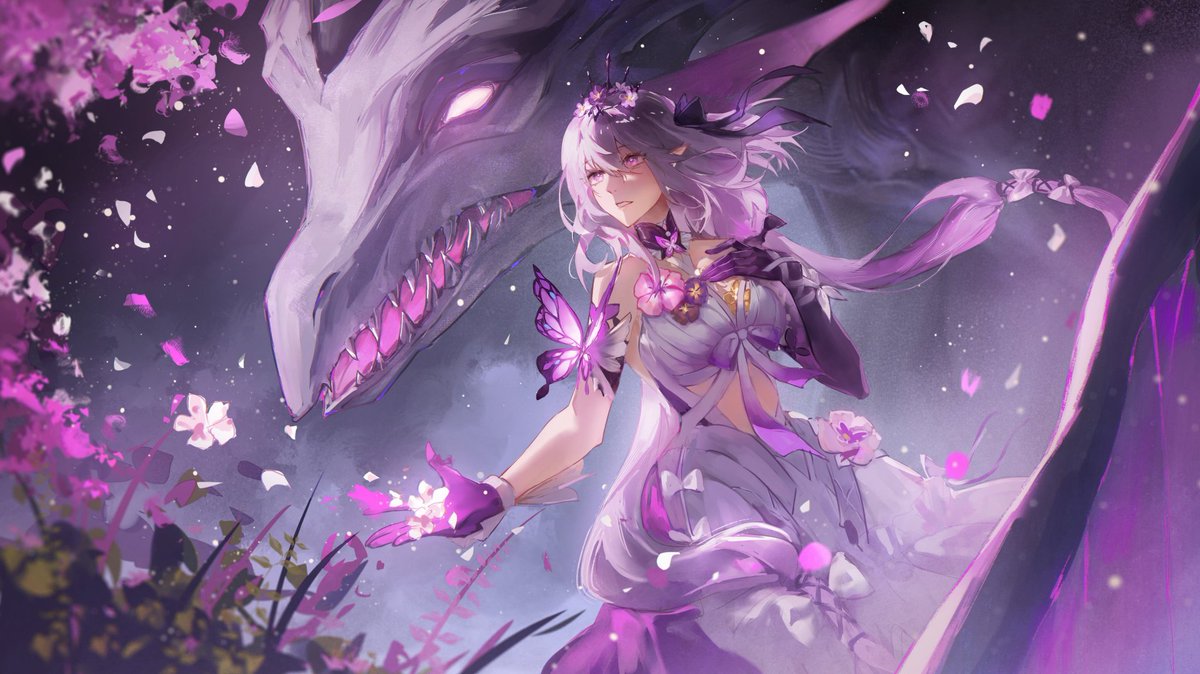 zieru_'s tweet image. Servant of death 
#HonkaiStarRail #HSR #Castorice