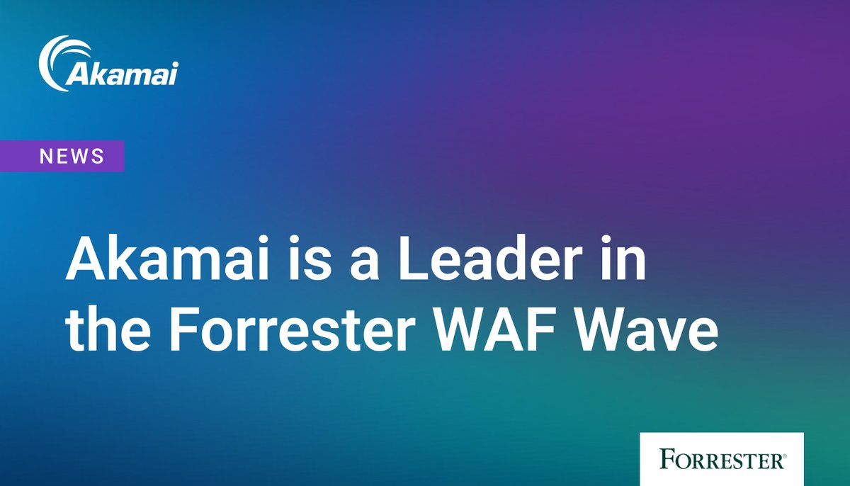 TRIMM_PC's tweet photo. Forrester gave Akamai the highest score possible in 11 different criteria. Get a copy and see why.  https://t.co/eJxoHWw5ax https://t.co/v3mtwzhJvr