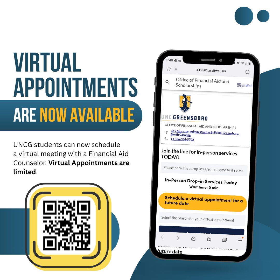 UNCG Financial Aid (@uncgfinaid) on Twitter photo 
