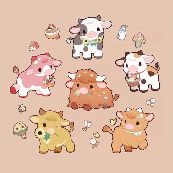 Spring moo-d!  