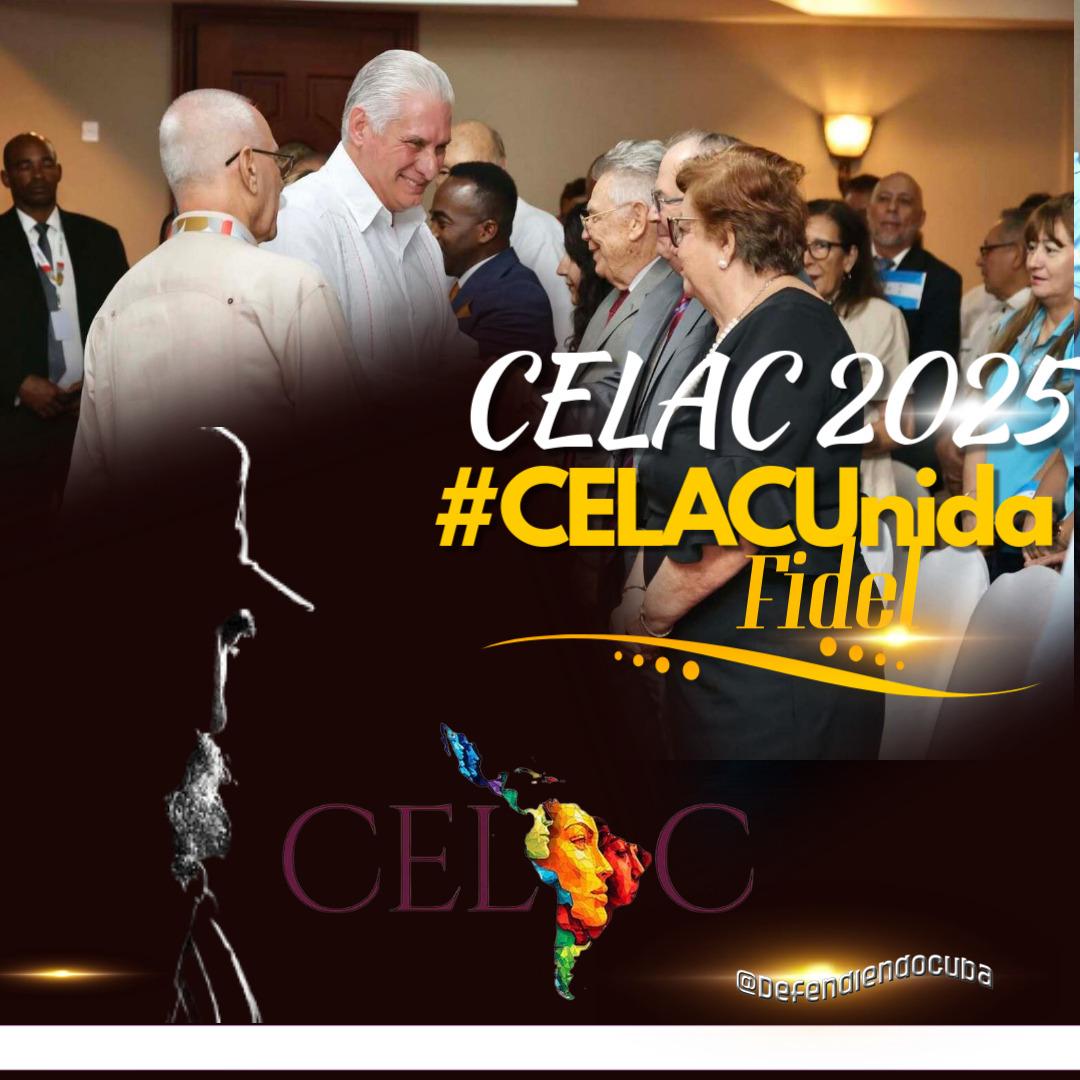Desde Honduras la IX Cumbre presidencial de la Comunidad de Estados Latinoamericanos y Caribeños.  👇

Unidos por la #PatriaGrande, los Jefes de Estado se reúnen para debatir soluciones económicas y sociales de interés regional.
#CELACUnida
#DefendiendoCuba🇨🇺💪❤️