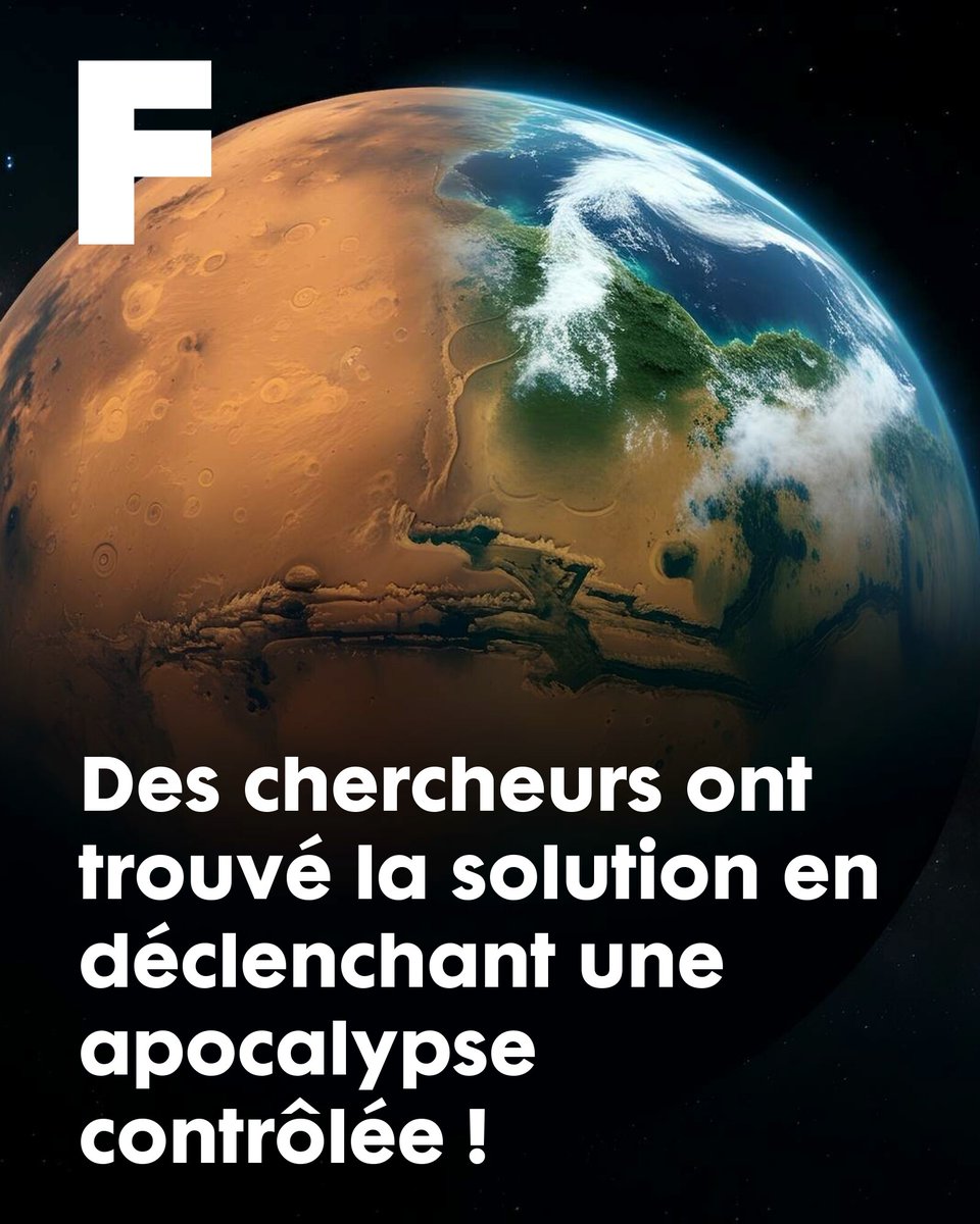 Terraformer Mars : des chercheurs ont trouvé la solution en déclenchant une apocalypse contrôlée !
➡️ l.futura-sciences.com/Vg