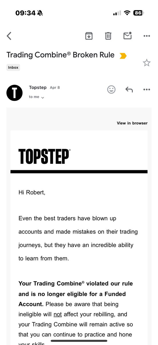 robertxtrades's tweet photo. You don’t get one without the other in trading. 

Up $11,300 so far in 2025. 

Only there because of the losses. 

Patience. 

Just reset and copy trading 5 accounts. We go again 💪 https://t.co/0MMHiE4nWh