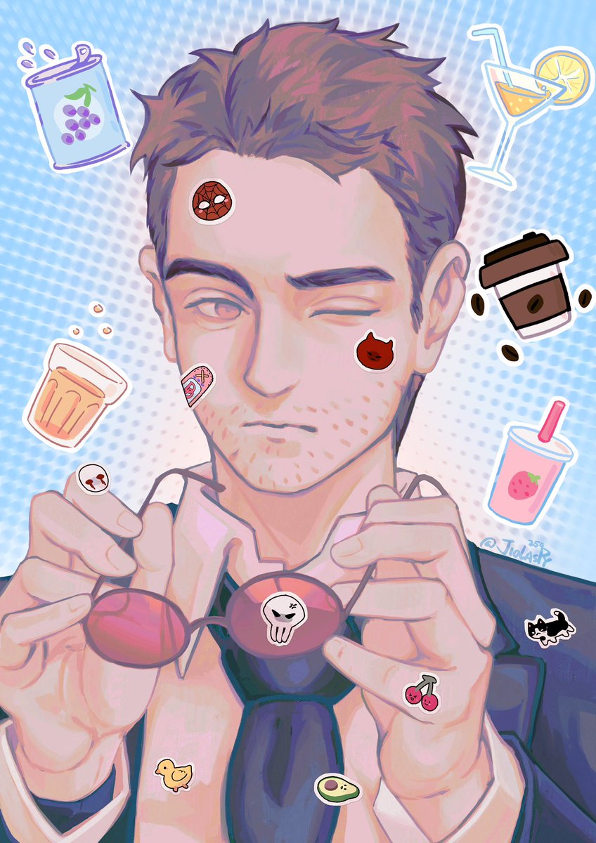 jiolaspy's tweet image. #Daredevil  #MattMurdock 

📌个性化贴纸定制（大雾