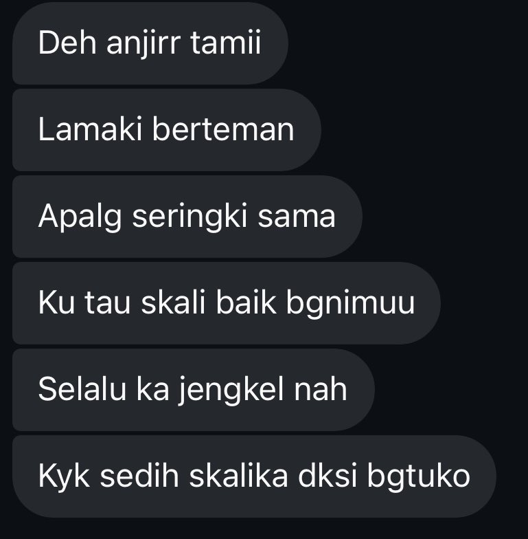 _tamrez's tweet photo. kadang nda mau cerita sm teman apapun itu masalah tp kl nda kuat mi begini mau nda mau cerita https://t.co/y9usfnYekk
