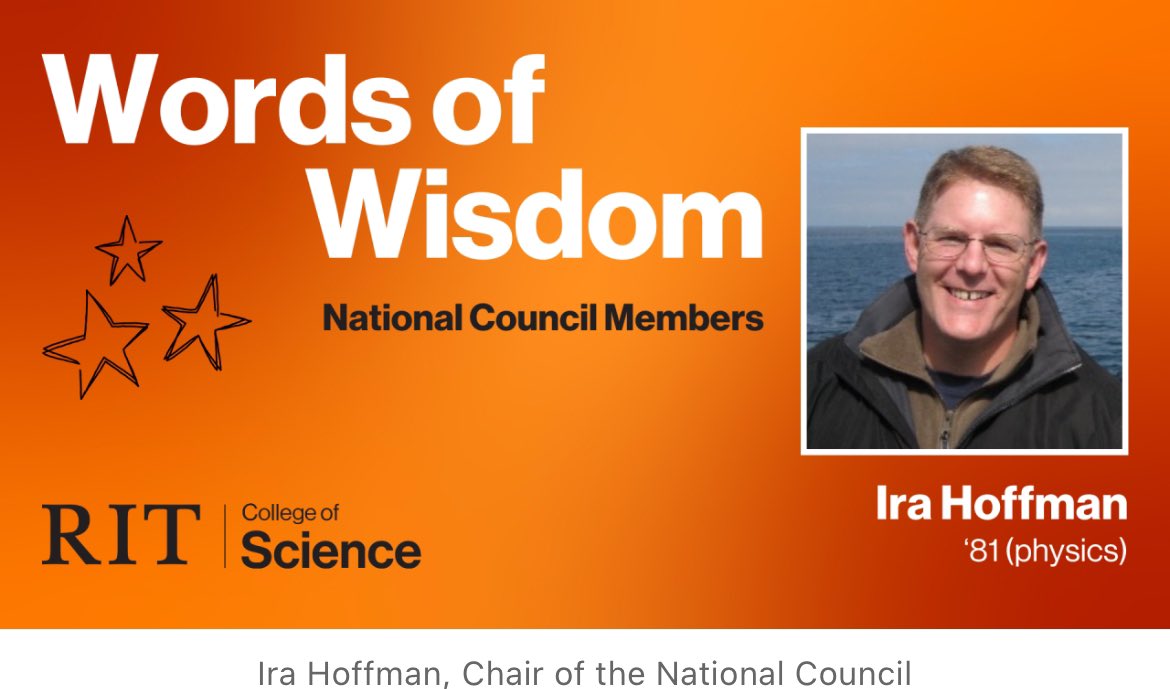 André O. Hudson, PhD (@hudsonlabrit) on Twitter photo Thank you very much to <a href="/RITscience/">College of Science at RIT</a> National Council Member and Chair, Ira Hoffman (’81 Physics) for providing cogent and salient advice and words of wisdom.
linkedin.com/pulse/best-car… Thank you very much to <a href="/RITscience/">College of Science at RIT</a> National Council Member and Chair, Ira Hoffman (’81 Physics) for providing cogent and salient advice and words of wisdom.
linkedin.com/pulse/best-car…