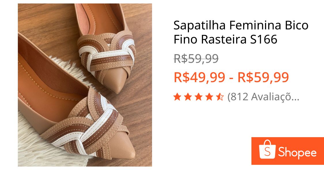 mundodebeck's tweet image. Sapatilha Feminina Bico Fino Rasteira Onde Comprar: s.shopee.com.br/7pfmoNCJVL #modafemina #estilochique #dicasdemoda #sapatilhafeminina #mulher