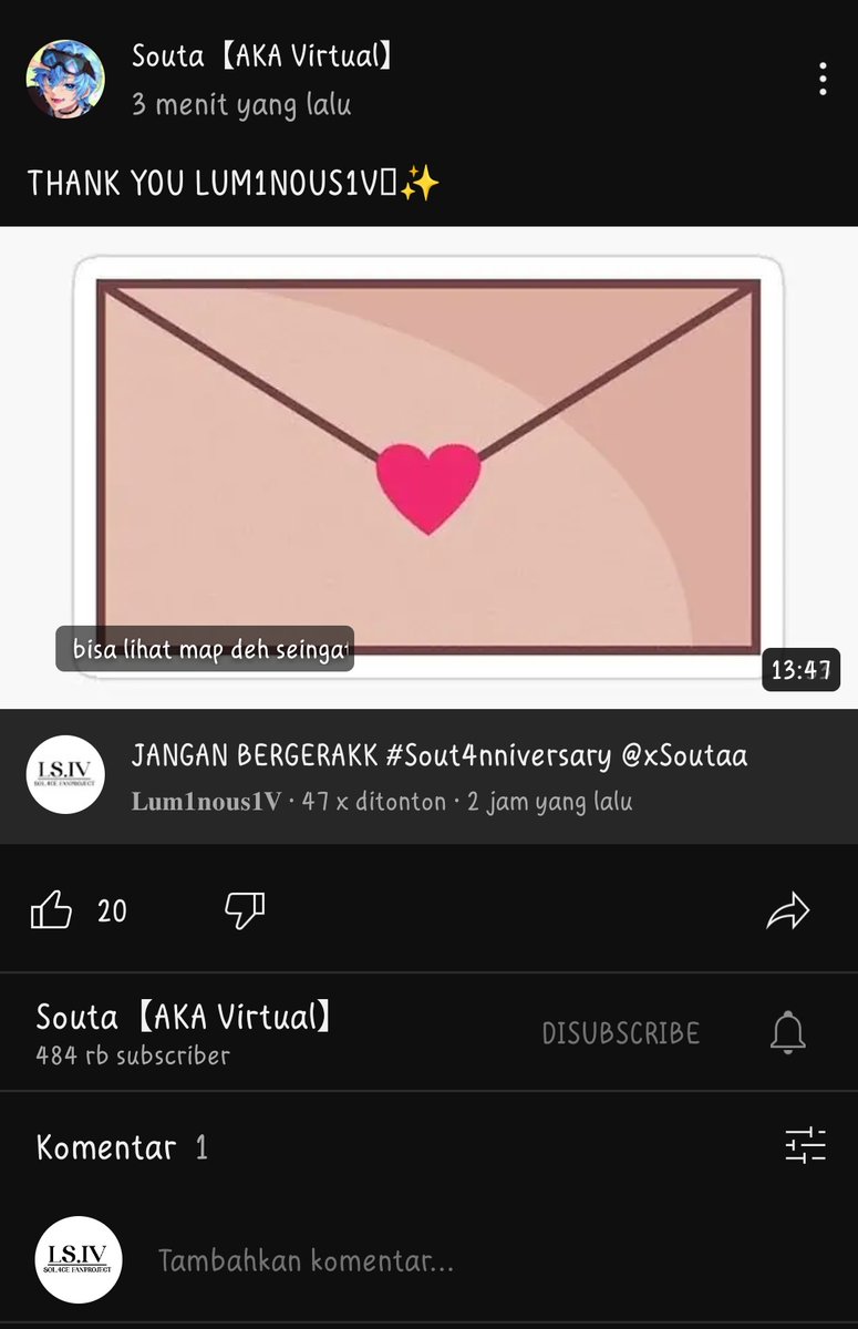 luminous1V's tweet photo. sudah di lihat oleh ketua kita, ges😎😎 https://t.co/sam8dgVKDd