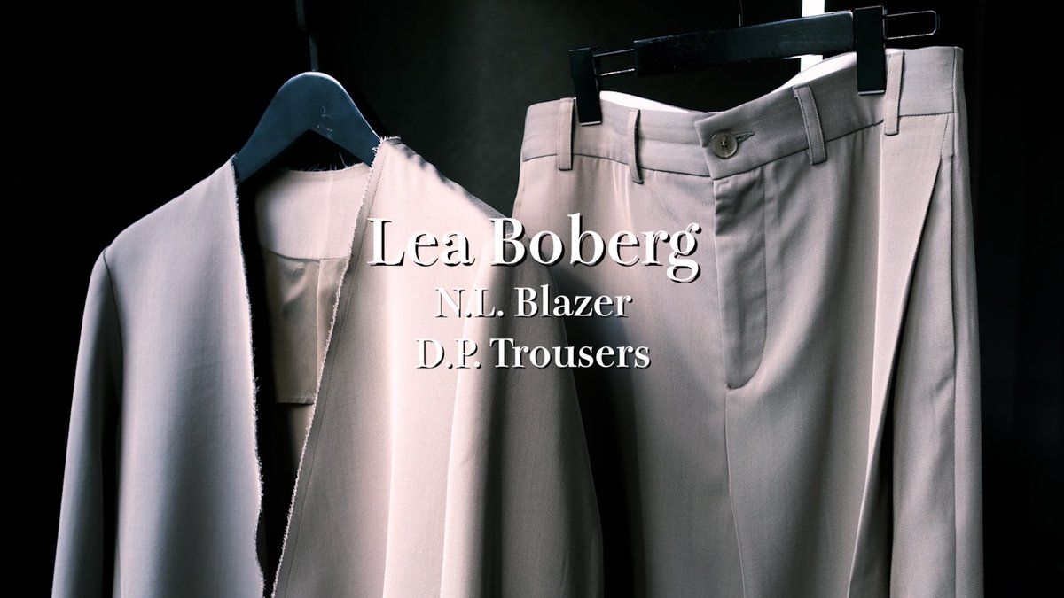 _a_ca_ci_a's tweet photo. Lea Bobergのセットアップ。このモードでフォーマルな空気を作れるは流石だし女性デザイナー特有の線の美しさを感じる
https://t.co/i982INRDUc https://t.co/FytwjksG9S