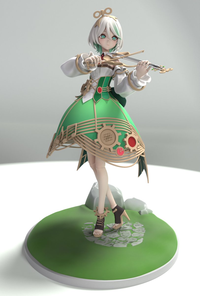 flutter_cookz's tweet photo. Hi #PortfolioDay, I make 3D models in anime style https://t.co/ZFCB1eXtDg