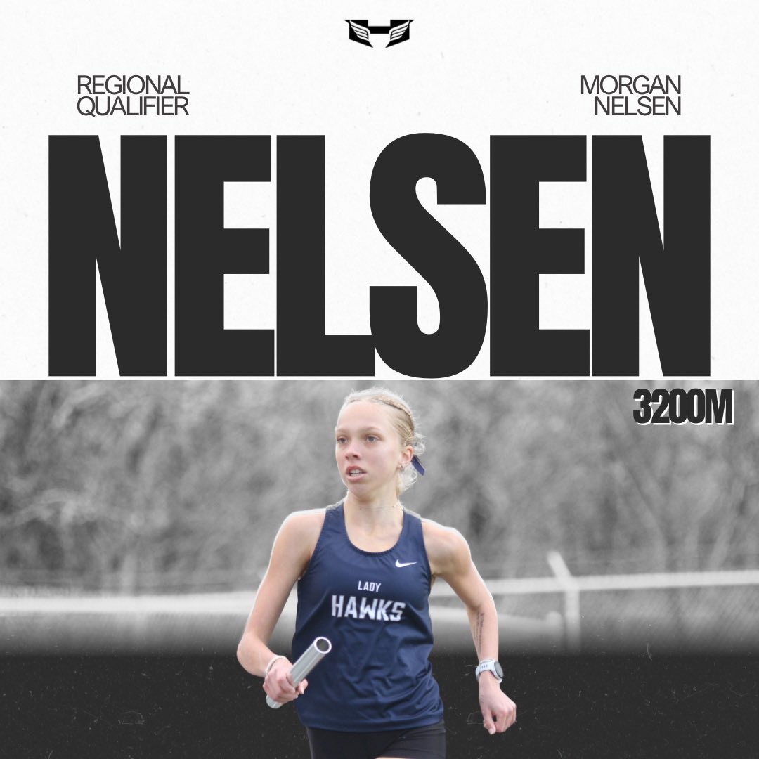 PfastHawks's tweet photo. REGIONAL QUALIFIER ALERT 🚨
Varsity Girls 3200m 🥈
Morgan Nelsen
@Lady_Hawk_Hoops @HHS_Hawks_XC
#Pfast https://t.co/wzpgqxcjUr
