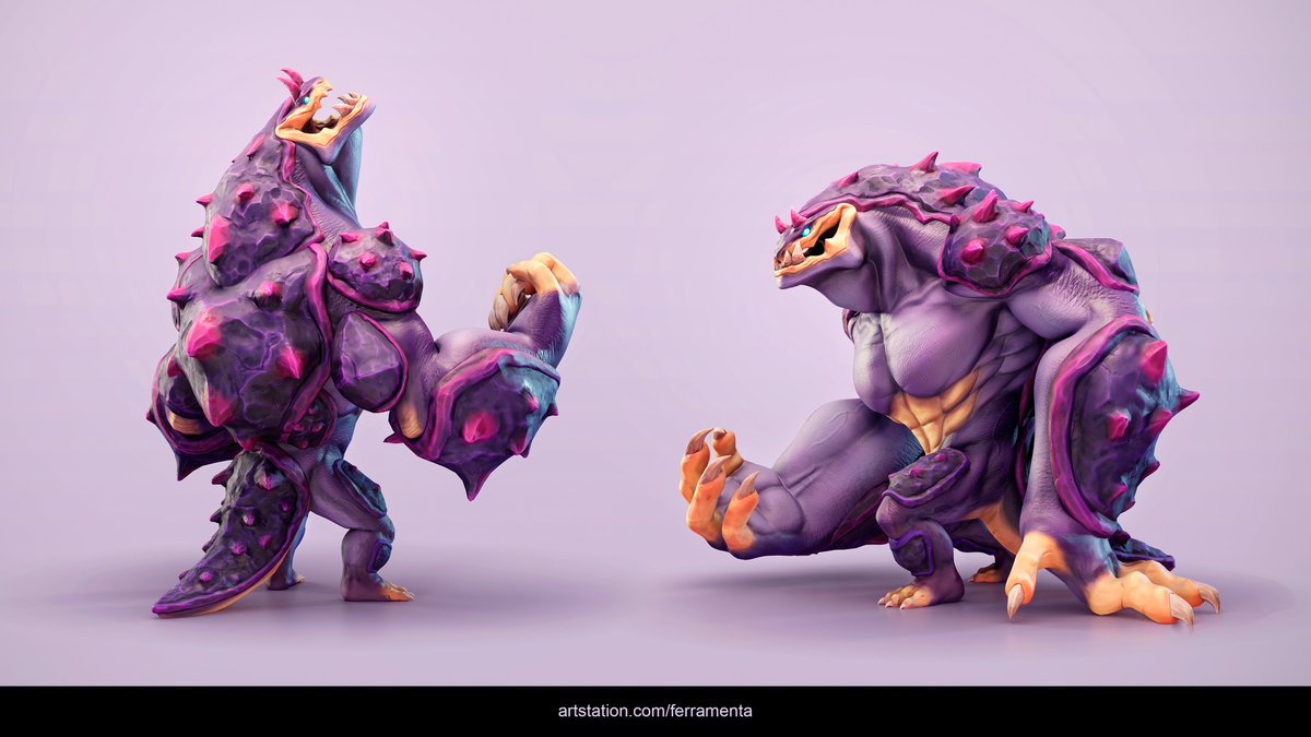FerramentaArt's tweet photo. Hi! #PortfolioDay 
I’m Ferran, a 3D generalist artist from Spain.
I recently finished my game art studies and I’m looking for work or projects.
I like making stylized props and especially monsters.
Feel free to reach out!
https://t.co/WgY26PhWGY
https://t.co/rng7wulsEC https://t.co/nLiNTfbCGn