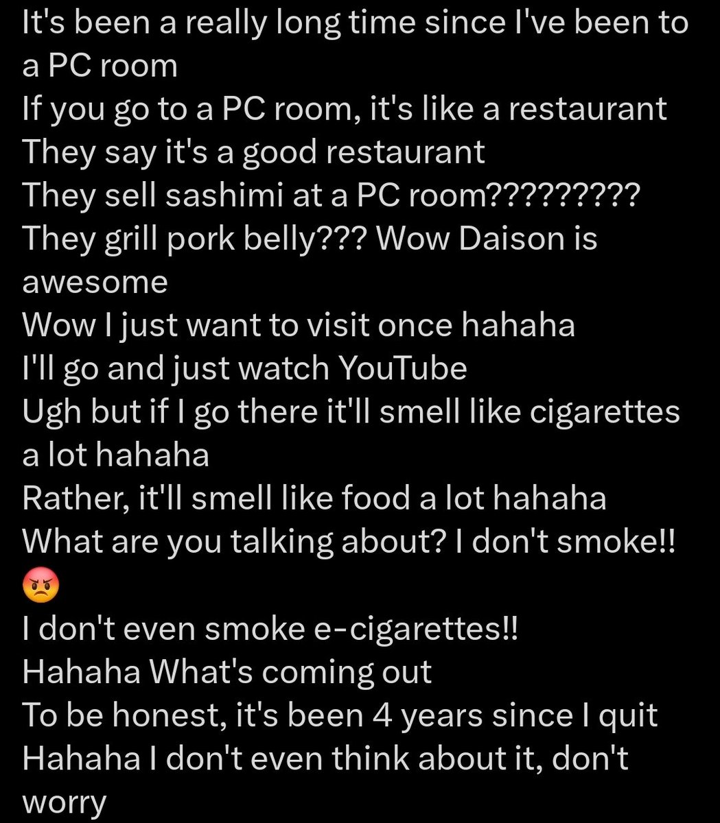 [🚭] Sungyeol will always encourage people quitting smoking because he quitted it years ago. 

He shared when he quitted in fromm after fans pointed out that he indeed used to, so he had no option but to share more information.

cr. x.com/fromm_sungyeol…

#인피니트 #INFINITE