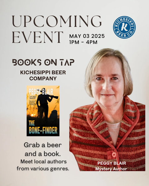 peggy_blair's tweet photo. Mark your calendars! I'm trying to get THE BONE-FINDER in print in time for this event - fingers crossed! #shopLocal #shopCanadian #supportIndieAuthors #GrabABeer #BooksonTap https://t.co/JTsQpZv2M0