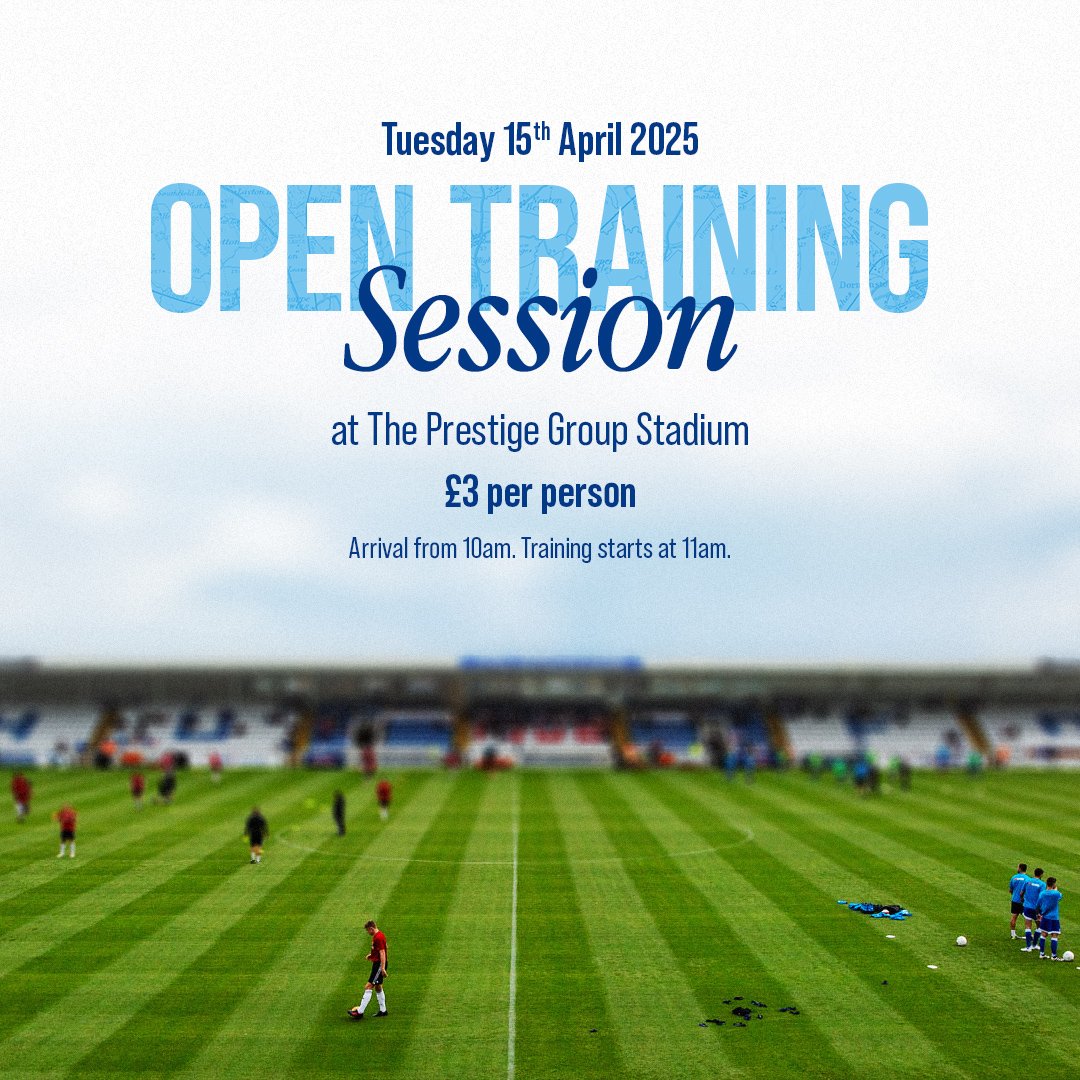 Hartlepool United FC (@official_hufc) on Twitter photo Open training session to be held at The Prestige Group Stadium:
hartlepoolunited.co.uk/pools-announce…
#HUFC Open training session to be held at The Prestige Group Stadium:
hartlepoolunited.co.uk/pools-announce…
#HUFC