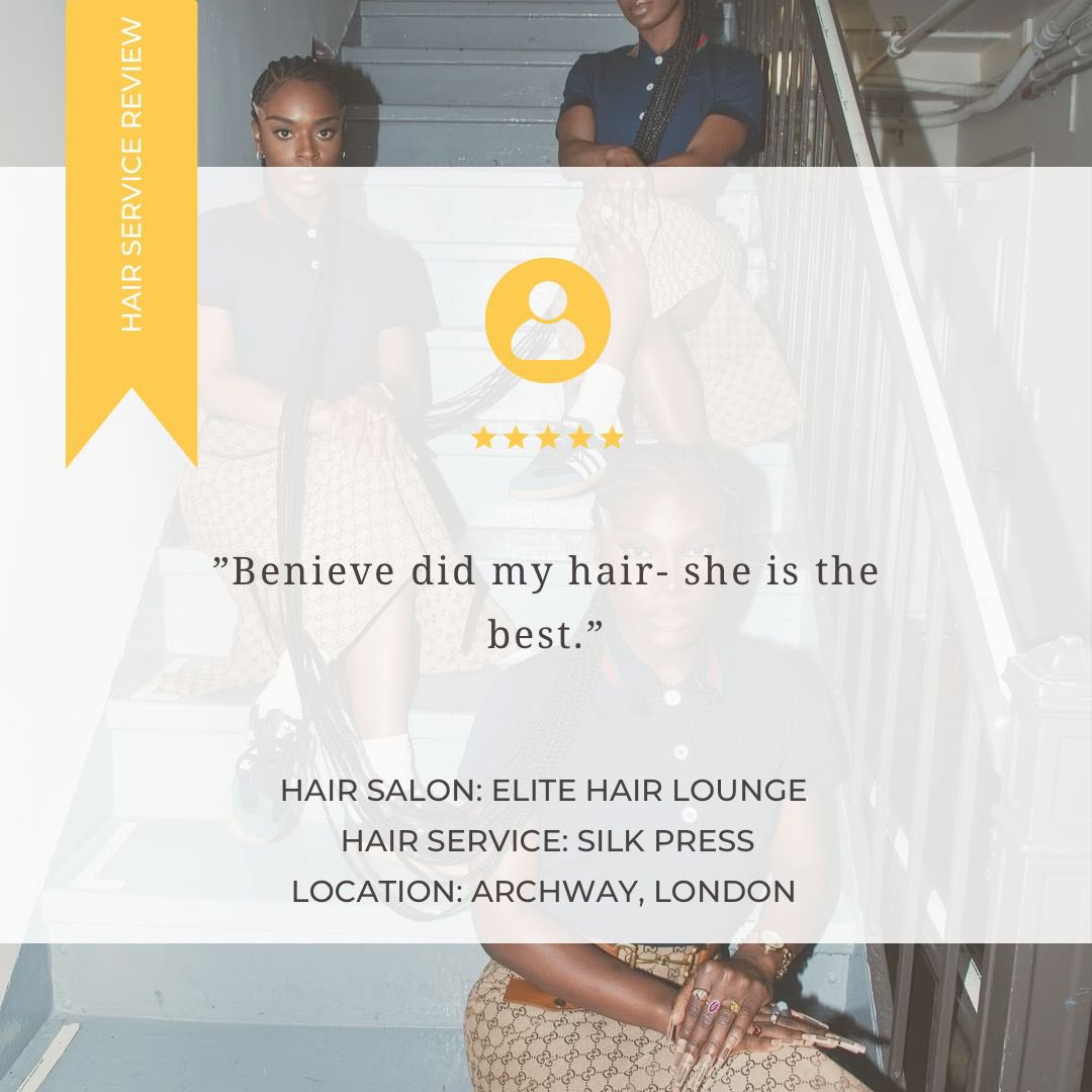 HairAdvisorUK's tweet photo. We love a good review! 😍

Hair Service: Elite Hair Lounge 

Price: £70
Friendliness: ⭐️⭐️⭐️⭐️
Communication: ⭐️⭐️⭐️⭐️⭐️
Time Management: ⭐️⭐️⭐️⭐️
Expectations Met: ⭐️⭐️⭐️⭐️⭐️

If you’ve recently had a hair appointment, why don’t you click the link. 👇🏿

https://t.co/5gErZ7fPpe https://t.co/ZXJBVfNbrq
