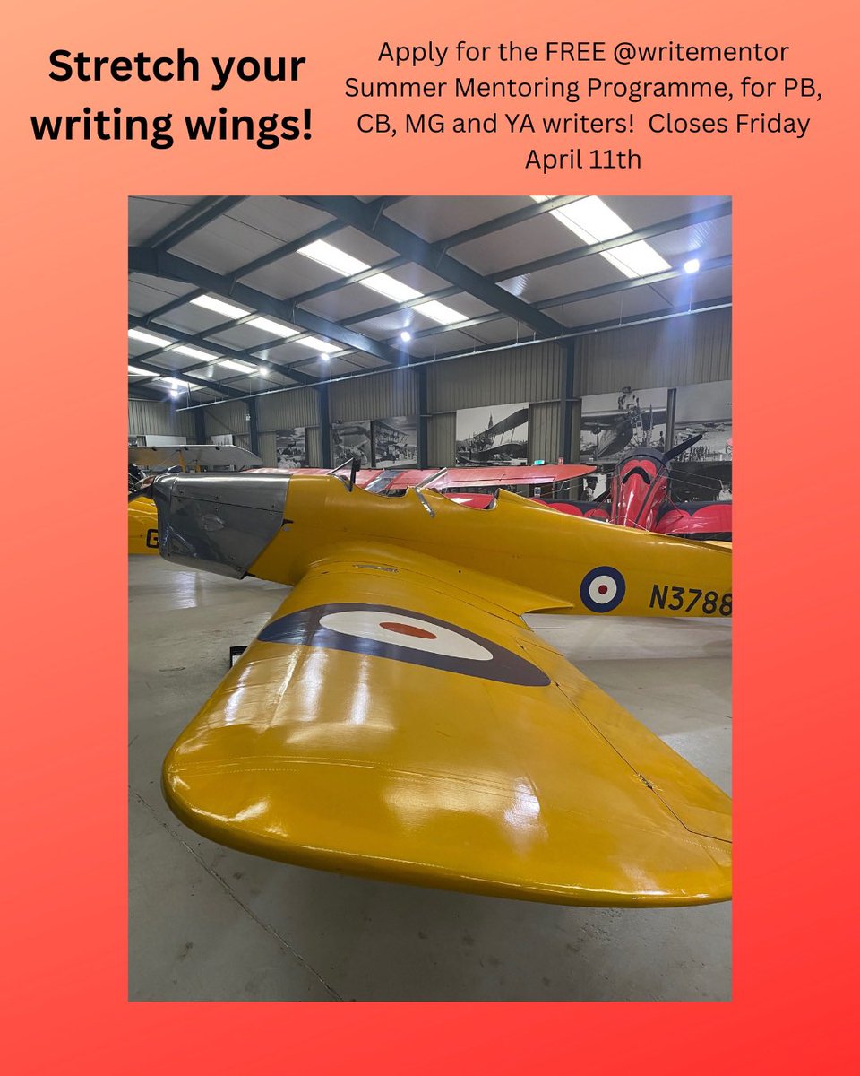 FrancesTosdevin's tweet image. Looking for a FREE children’s writing mentor this summer?  The @writementor Summer Mentoring Programme is open for applications! Mentors available for #picturebooks right up to #YA 📖  #KidLit #AmWriting #SpringFlingKidLit #ChildrensBooks